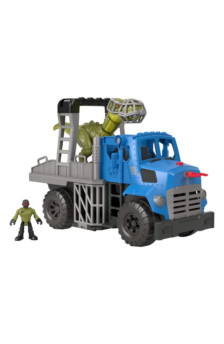 FISHER PRICE Imaginext<sup>®</sup> Jurassic World Break Out Dino Hauler & T-Rex Set, Alternate, color, 