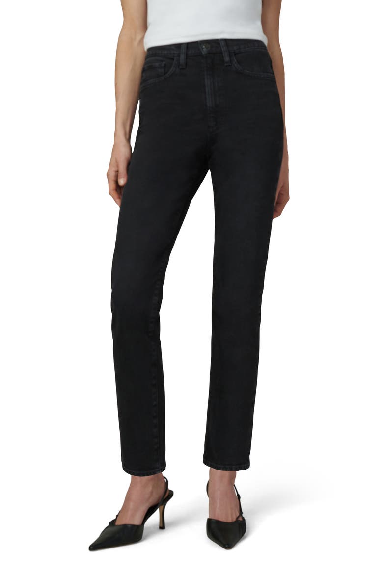 The Margot High Waist Ankle Slim Straight Leg Jeans, Main, color, MYSTIQUE