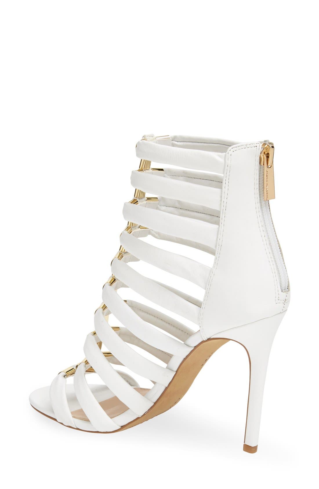 'Troy' Gladiator Sandal, Alternate, color, WHITE