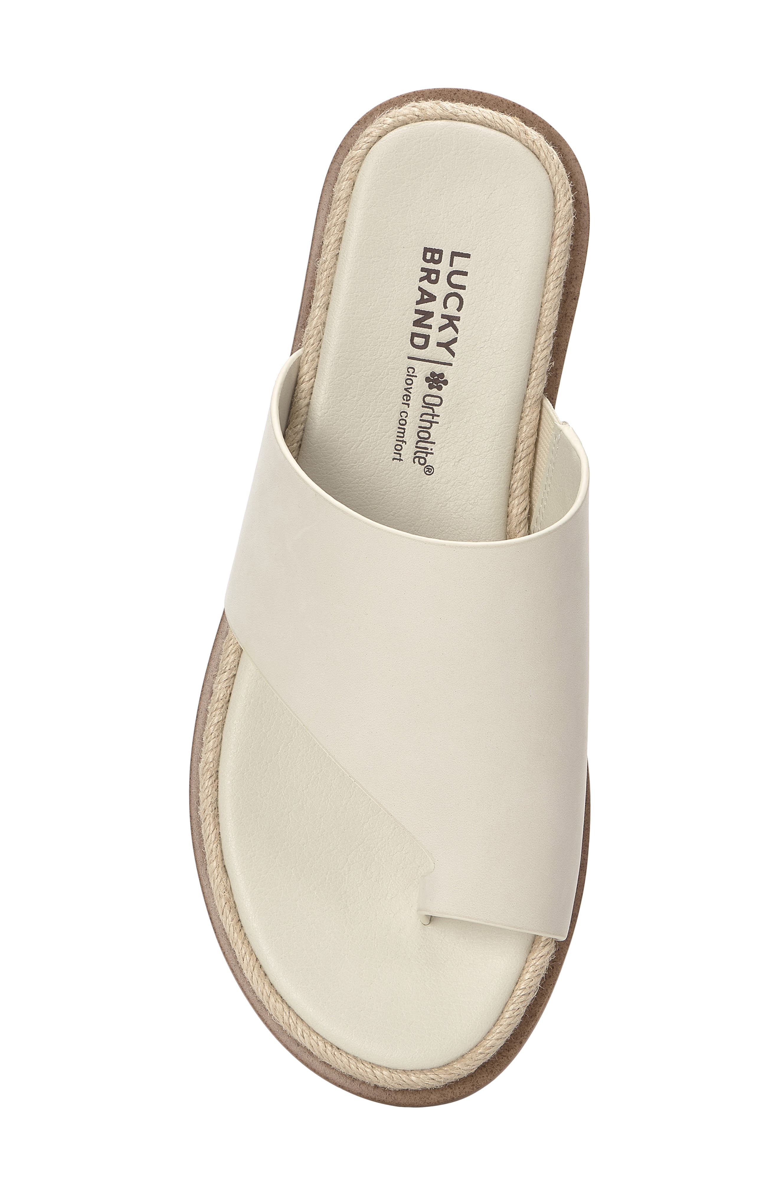 Lucky Brand Kihly Sandal, Alternate, color, Tusk