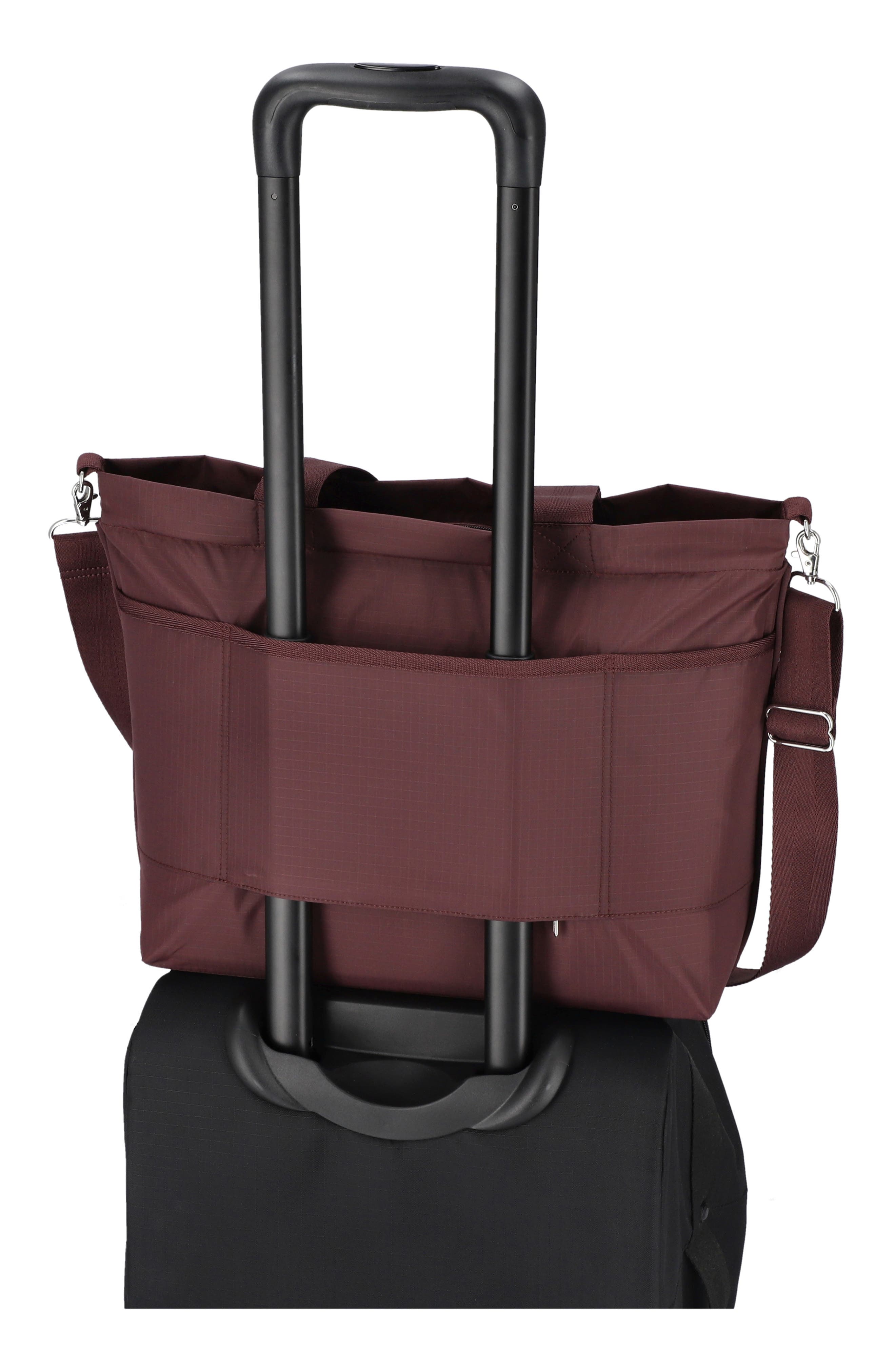 LeSportsac Carryall Zip Tote Bag, Alternate, color, Deep Cherry
