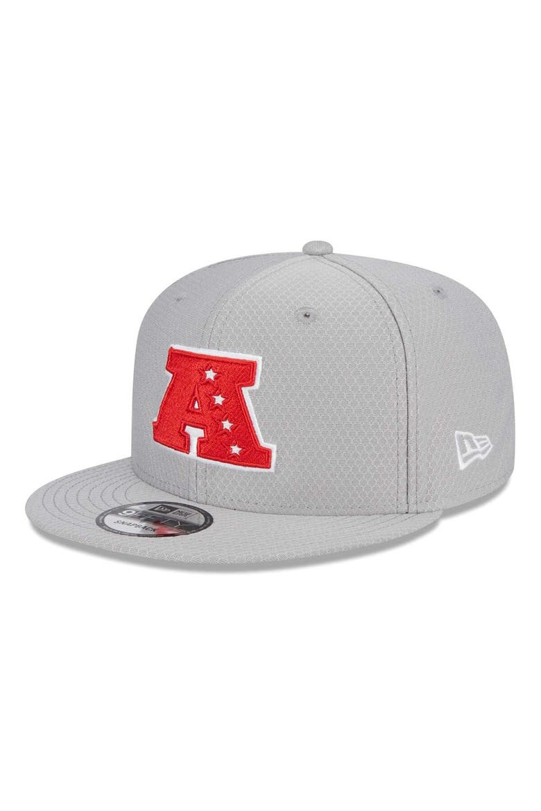 Men's New Era Gray Jacksonville Jaguars 2024 Pro Bowl 9FIFTY Adjustable Snapback Hat, Alternate, color, Gray