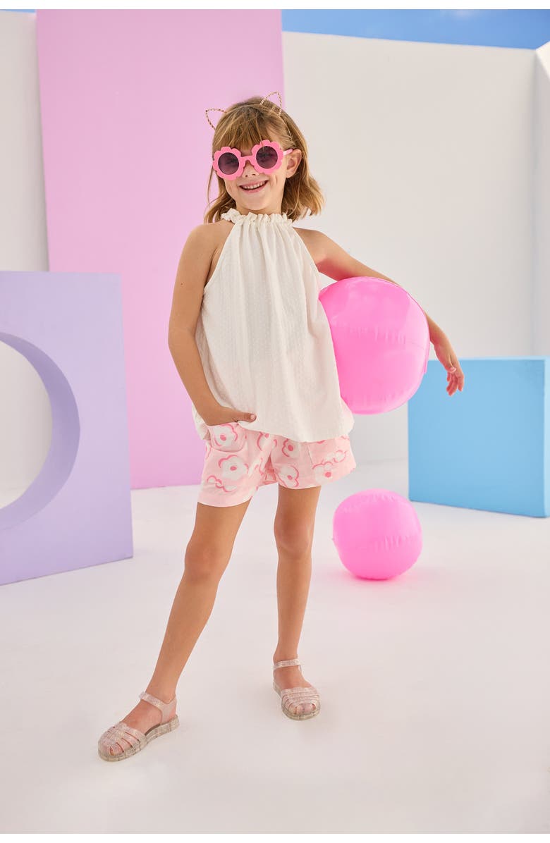 BISBY Kids' Mod Pointelle Tank, Alternate, color, White Pointelle