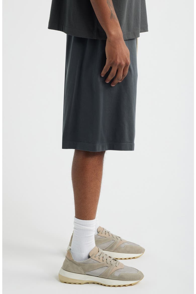 '90s Drawstring Sweat Shorts, Alternate, color, WASHED IRON GREY