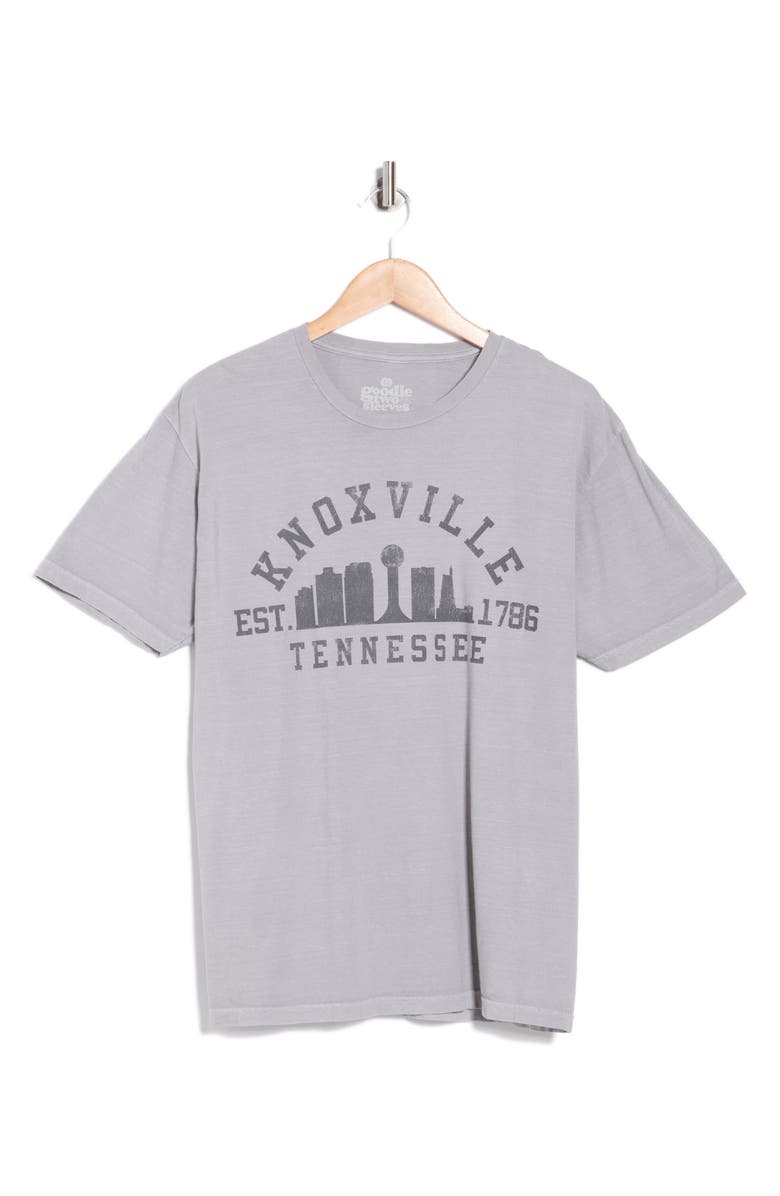 Goodie Two Sleeves Knoxville City Short Sleeve T-Shirt, Main, color, Grey