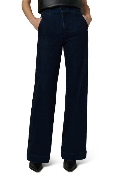 The Mason High Waist Wide Leg Jeans (Rinse)