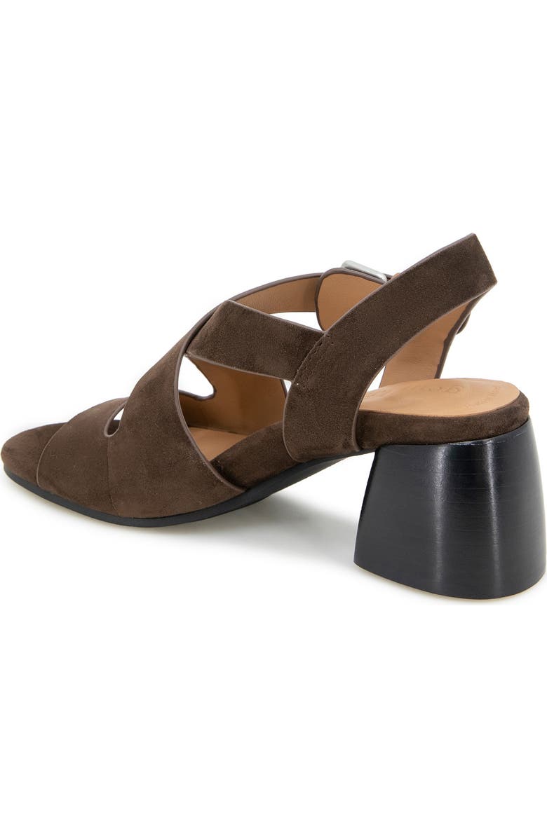 Gentle Souls Mela Crisscross Sandal, Alternate, color, Chocolate Suede
