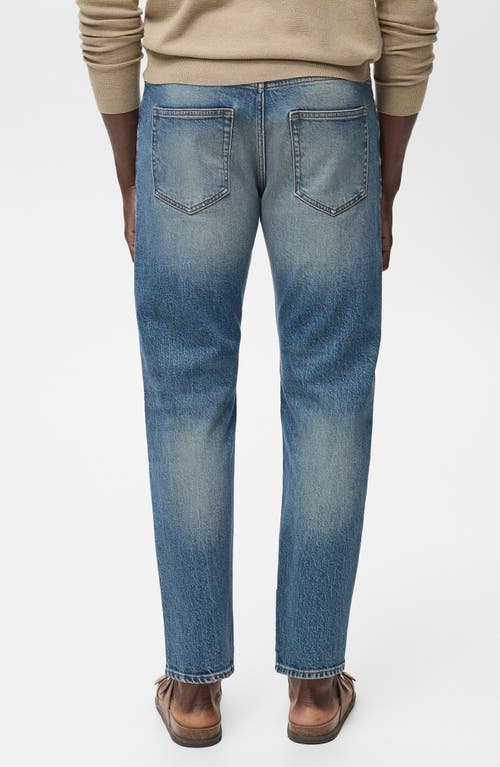 Mango Ben Tapered Jeans In Blue
