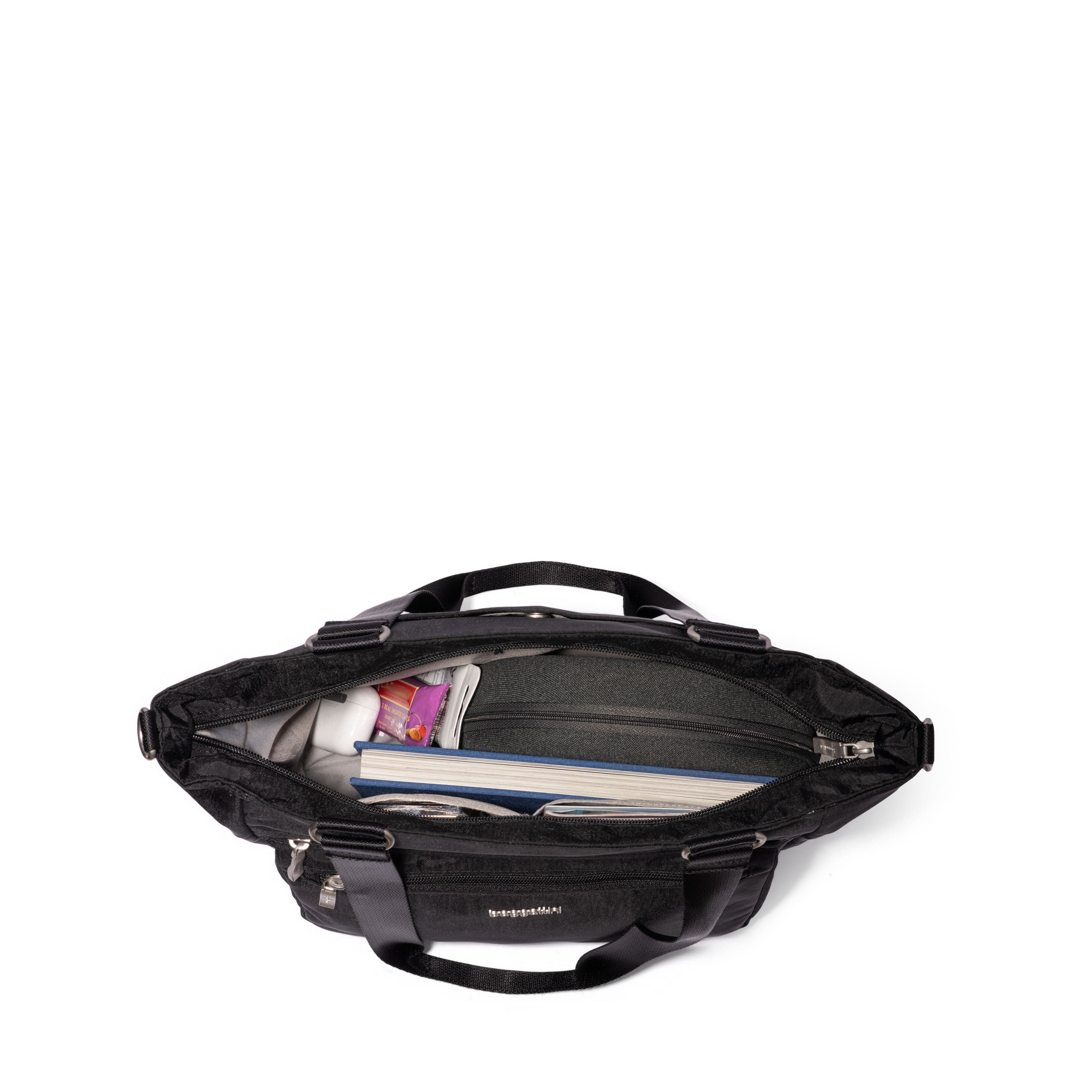 BAGGALLINI Modern Everyday Shopper Tote, Alternate, color, Black