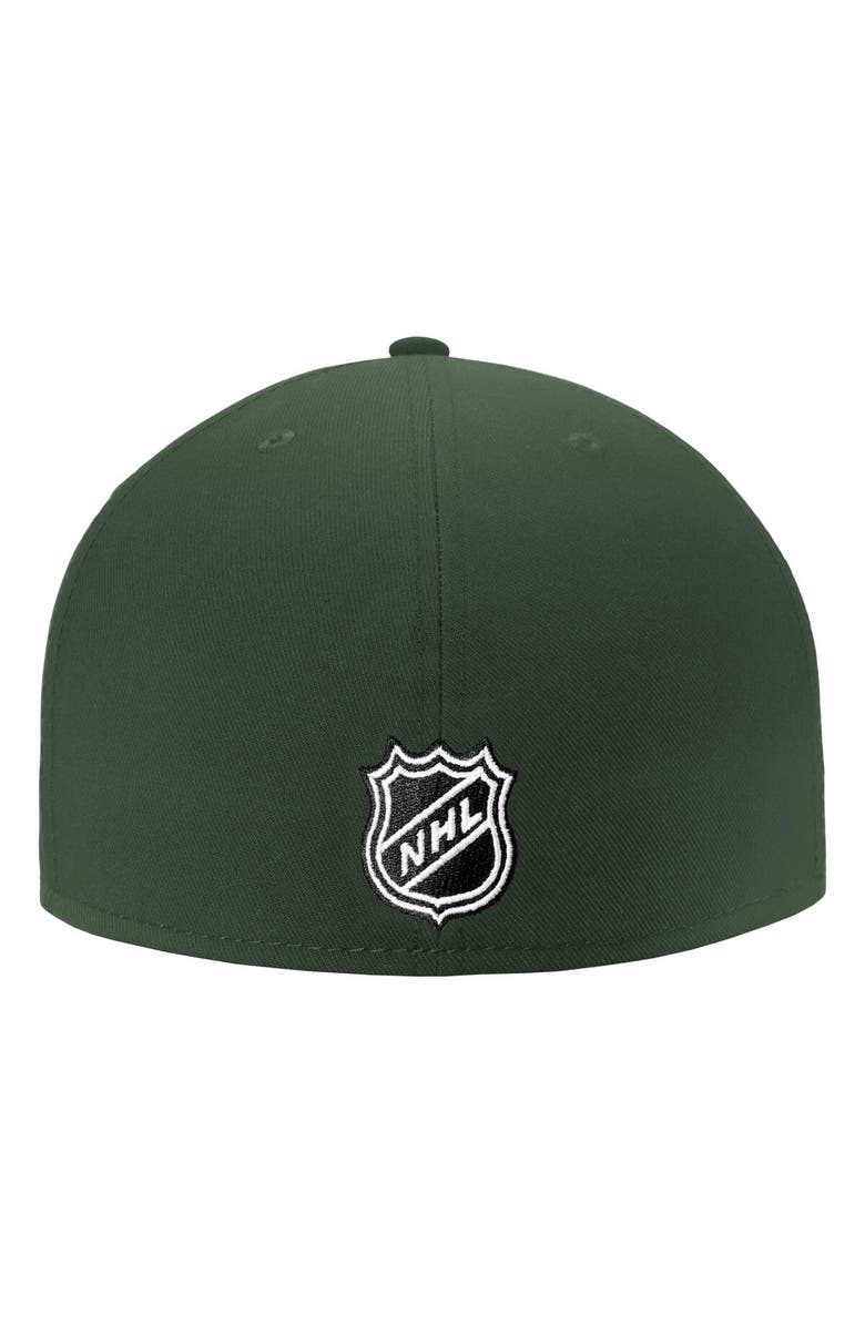 FANATICS Men's Fanatics Branded Green Minnesota Wild Core Primary Logo Fitted Hat, Alternate, color, 