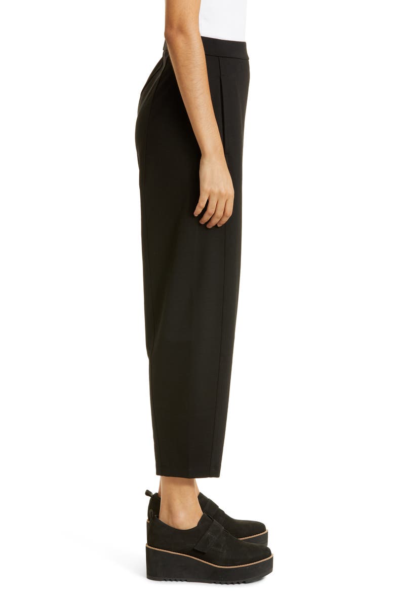 Ankle Lantern Pants, Alternate, color, BLACK