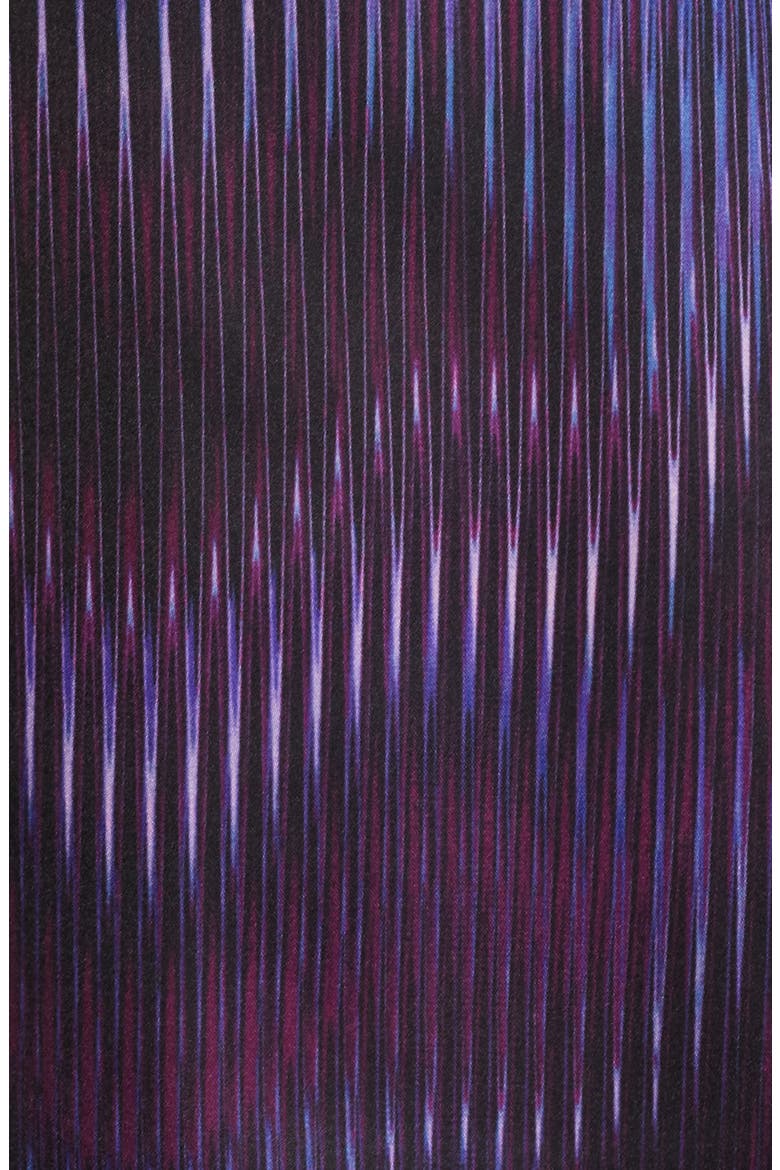 Abstract Print Tunic Top, Alternate, color, DEEP PLUM MULTI