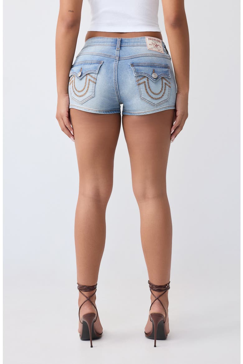 Jennie Low Rise Denim Shorts, Alternate, color, LIGHT BREAKERS