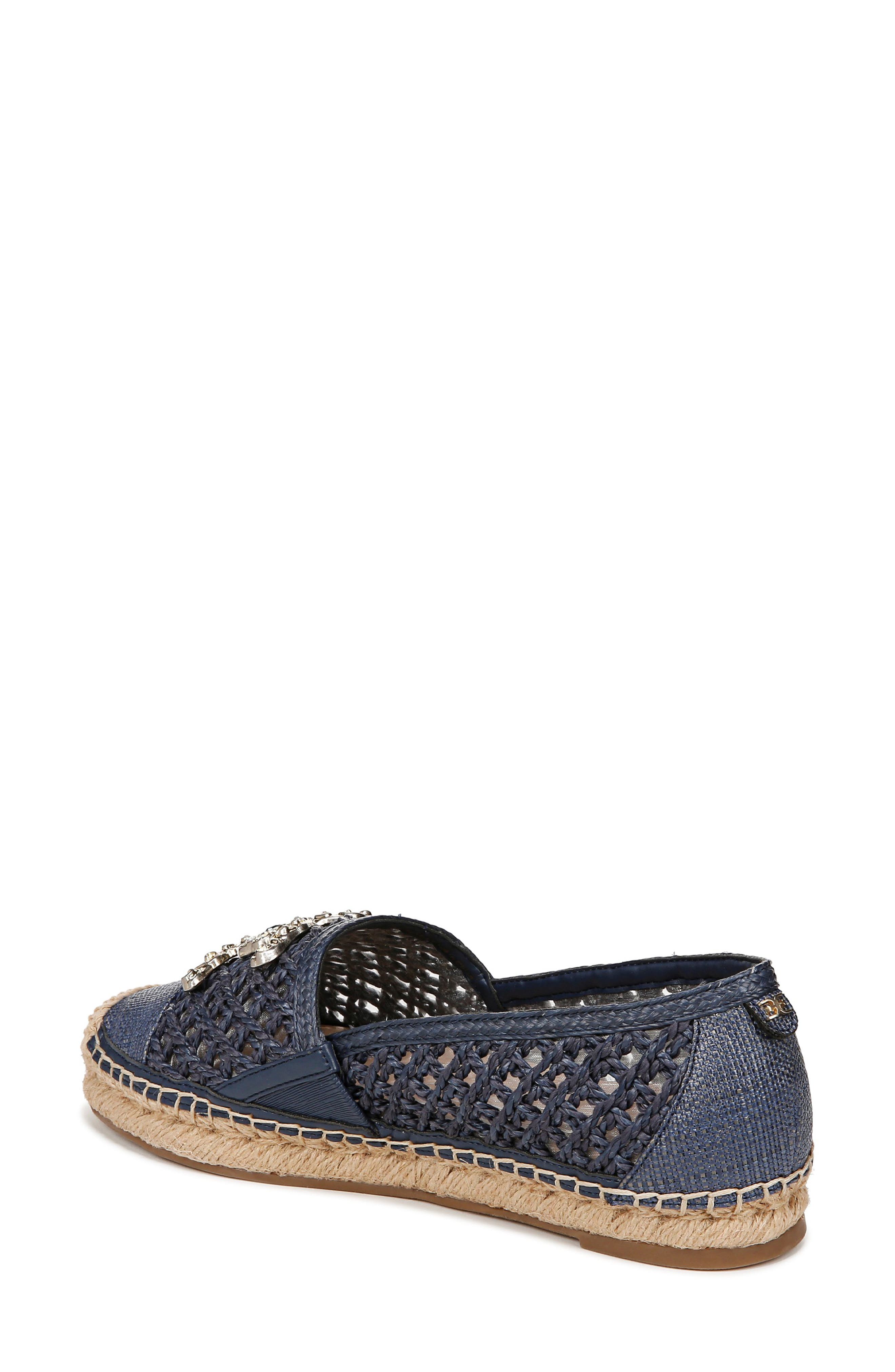 Khiara Espadrille Flat, Alternate, color, HUDSON BLUE