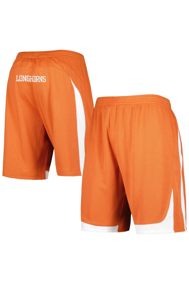 Men's Mitchell & Ness Kevin Durant Texas Orange Texas Longhorns 2006/07 Vintage Road Shorts, Main, color, Burnt Orange