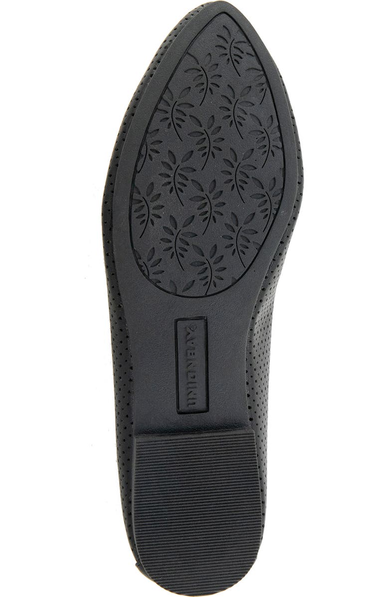 UNIONBAY Winsome Perforated Flat, Alternate, color, Black