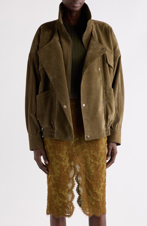 Double Collar Leather Jacket
