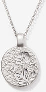Little Sky Stone Silver Birth Flower Necklace
