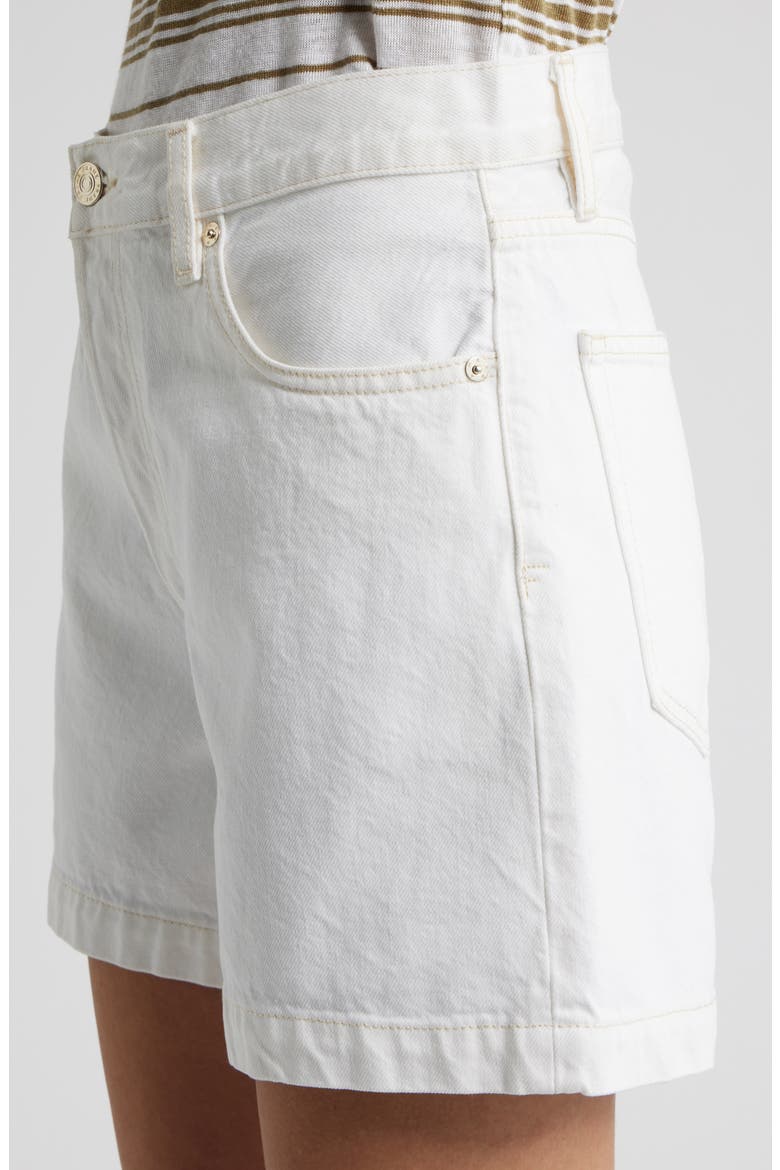 The Everyday High Waist Denim Shorts, Alternate, color, AU NATURAL CLEAN
