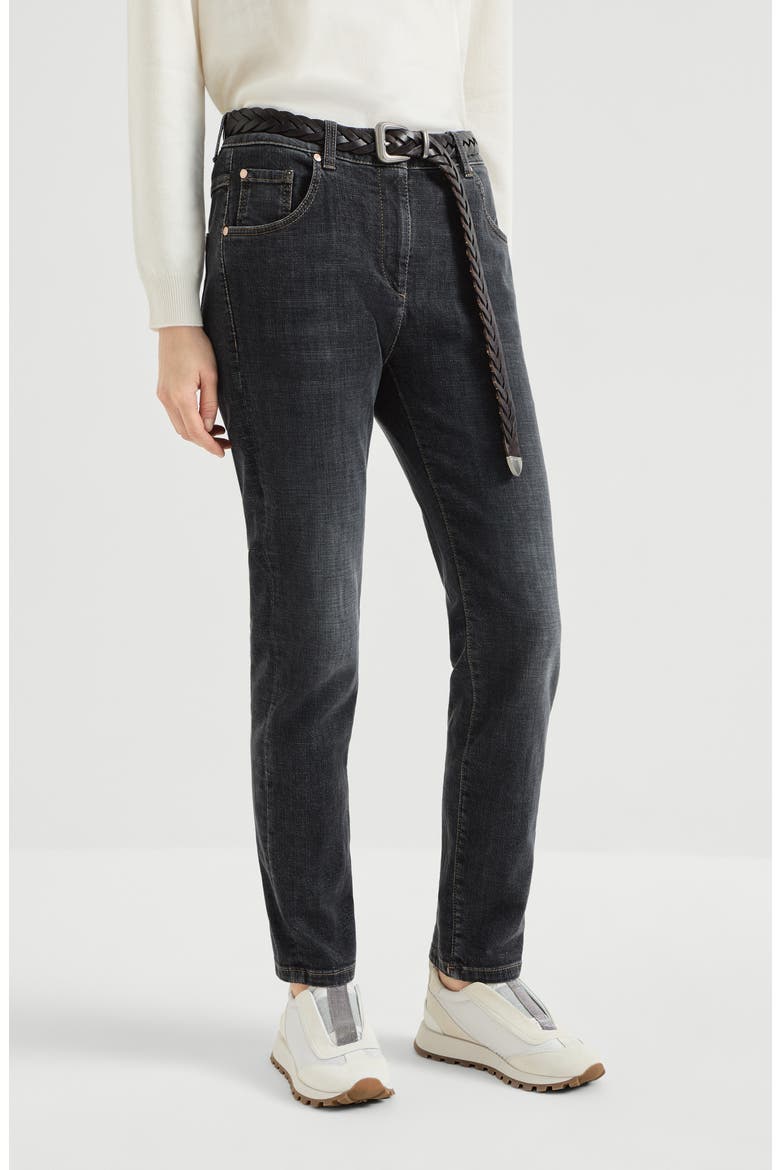 Slim trousers, Main, color, Dark Grey