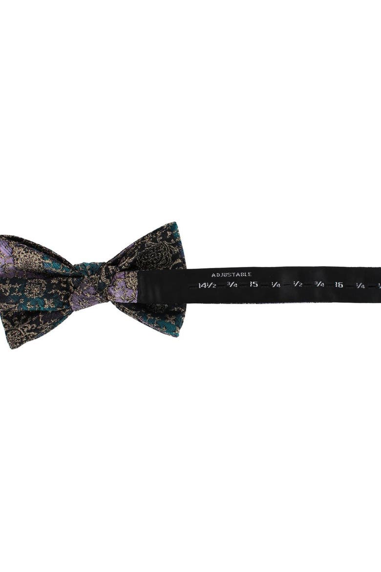 The Spellbound Brocade Novelty Silk Bow Tie, Alternate, color, Multiple