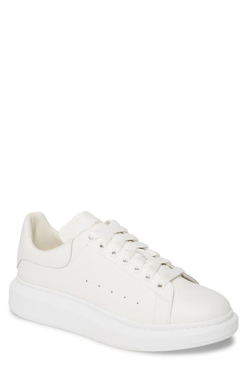 Alexander Mcqueen Oversized Sne In White/white
