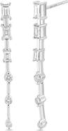 Bony Levy 18K Gold Gatsby Diamond Linear Drop Earrings (Online Trunk Show)