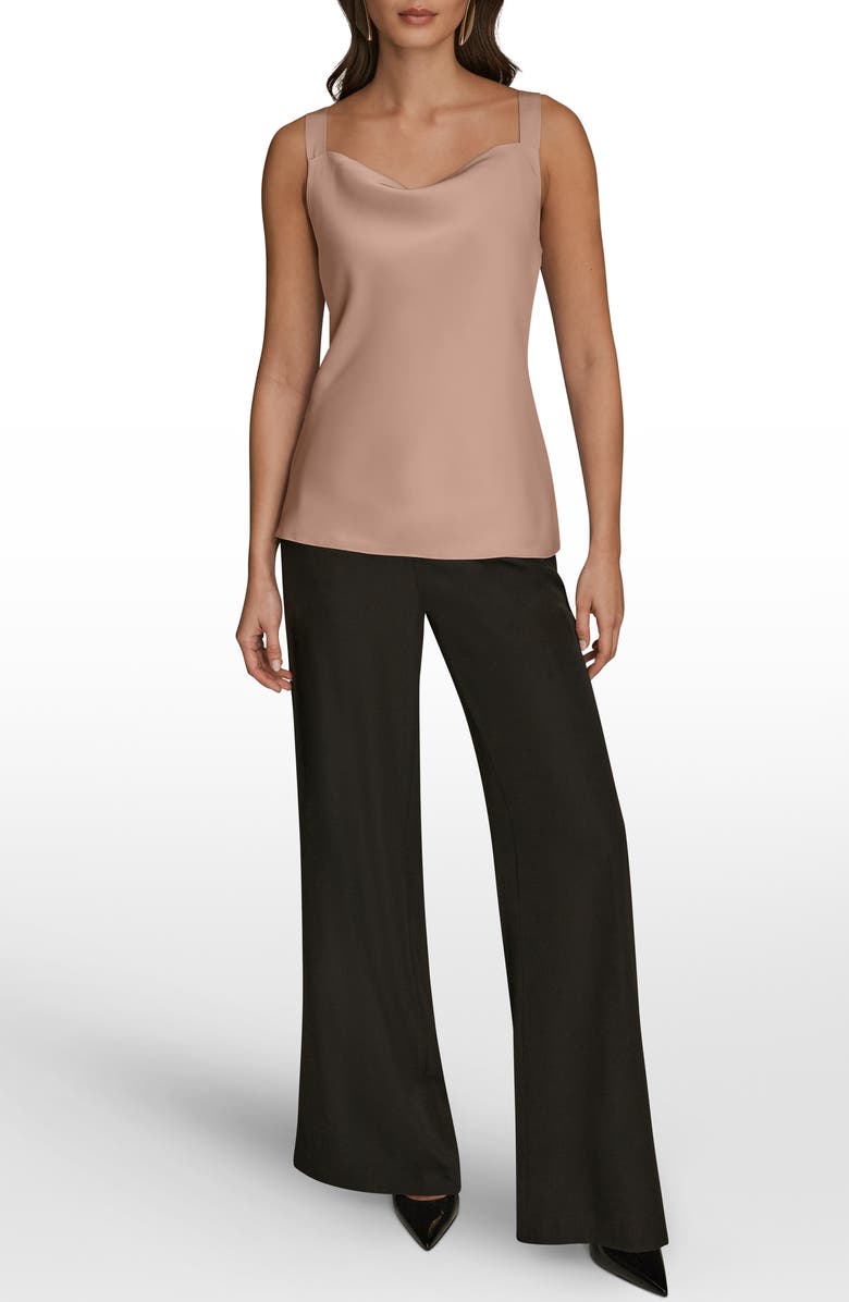 Donna Karan New York Cowl Neck Camisole, Alternate, color, Umbria