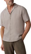 Faherty Laguna Linen Camp Shirt