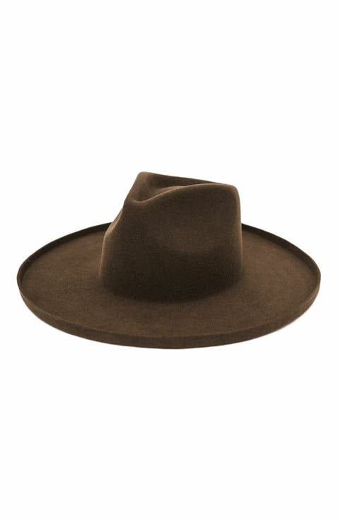 Five Points Wide Brim Fedora Hat