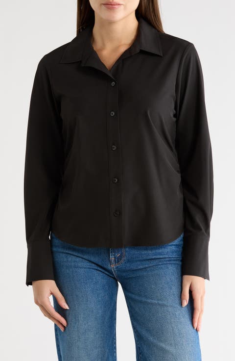 Everyday Stretch Long Sleeve Button-Up Shirt