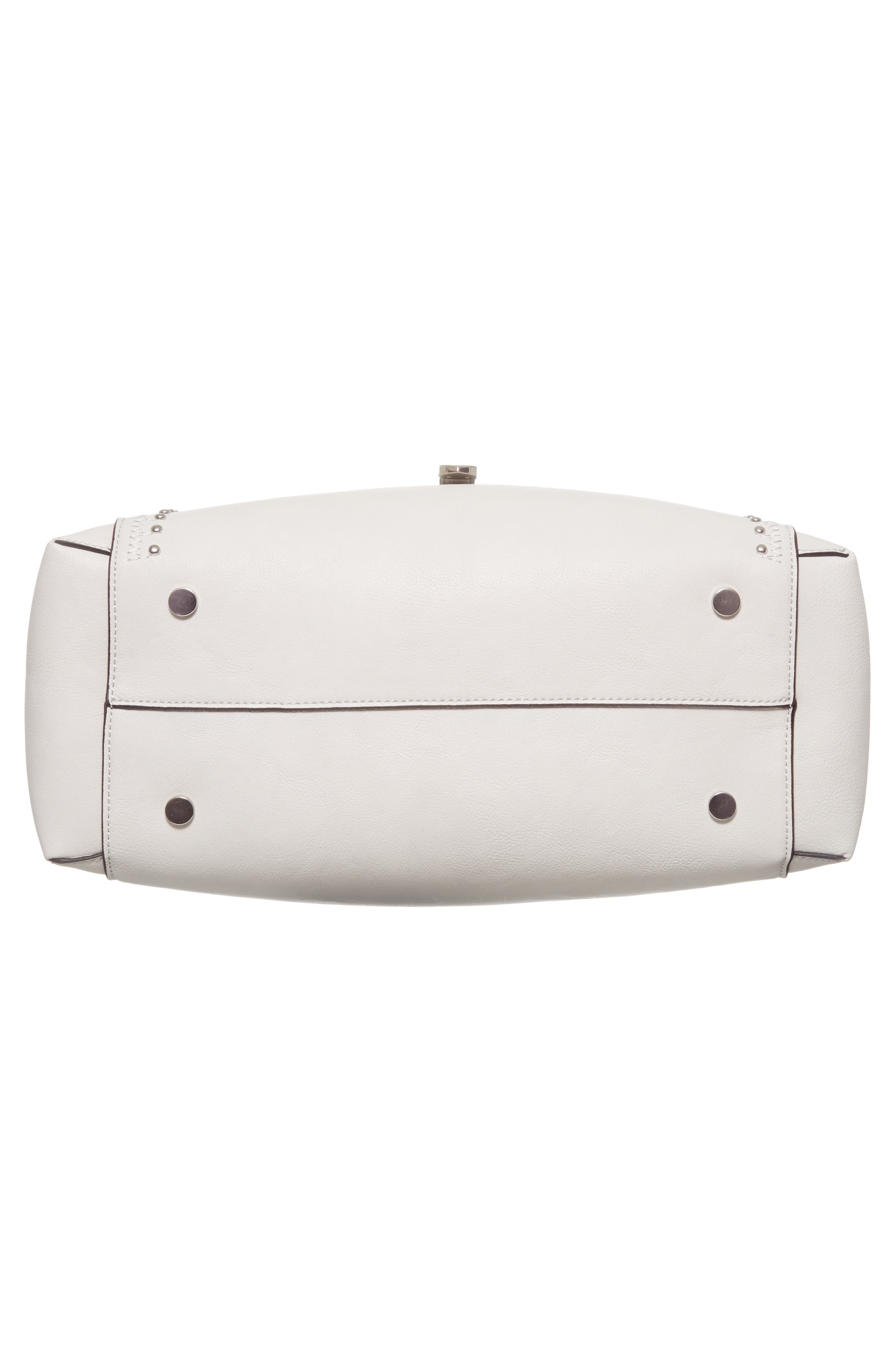 Sole Society Large Studded Faux Leather Tote, Alternate, color, 