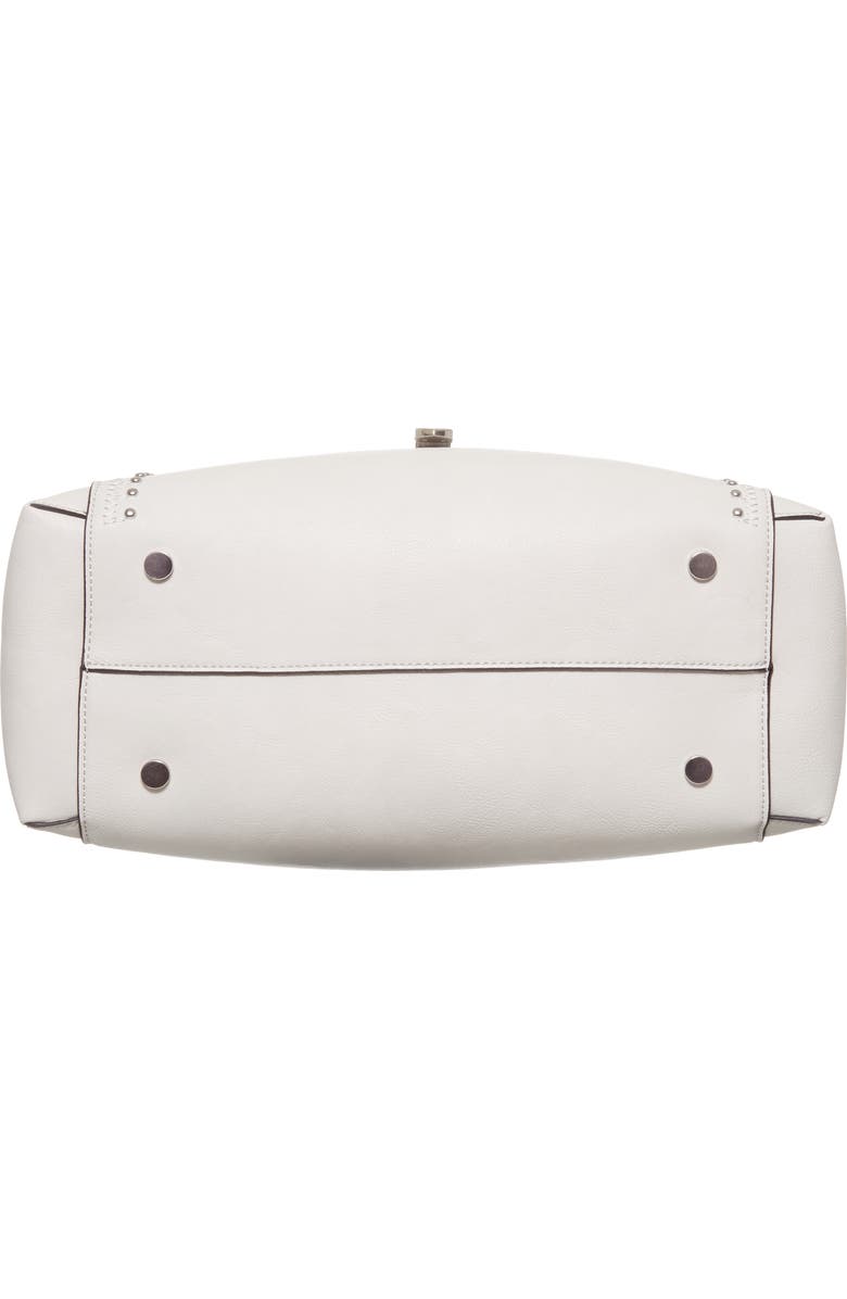 Sole Society Large Studded Faux Leather Tote, Alternate, color,