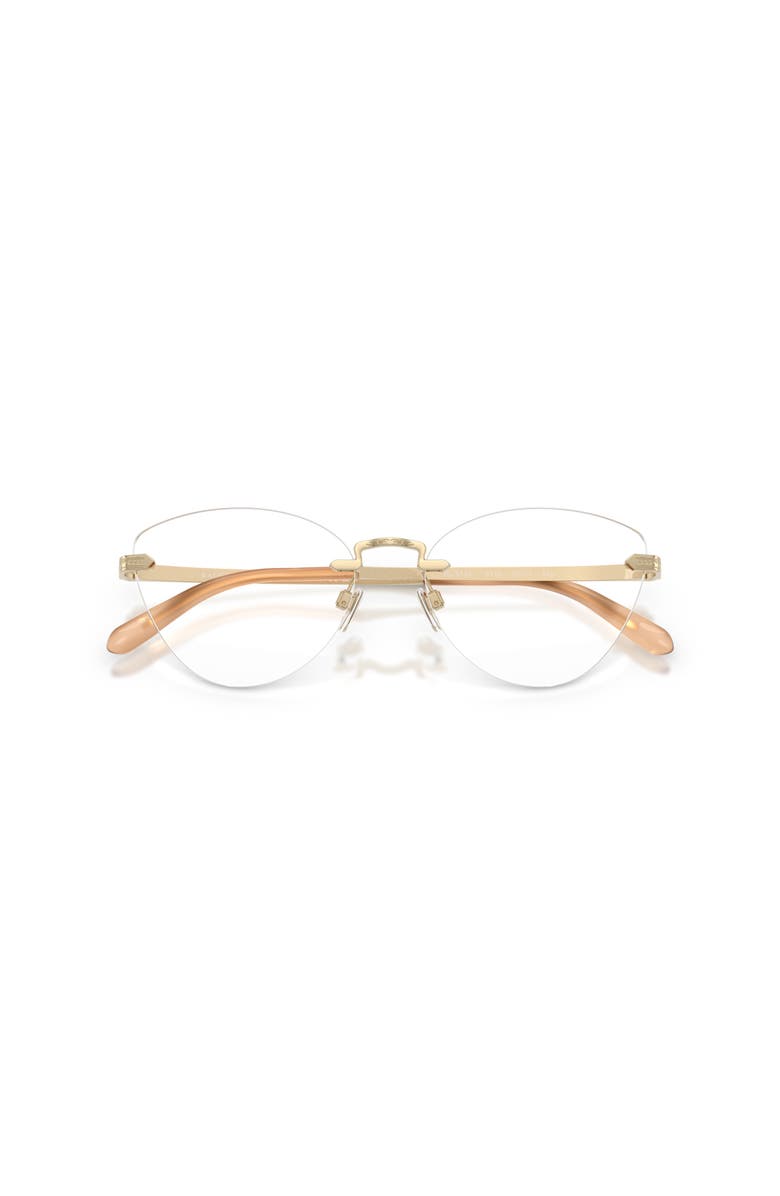 Ralph Lauren 54mm Cat Eye optical glasses, Alternate, color, Gold
