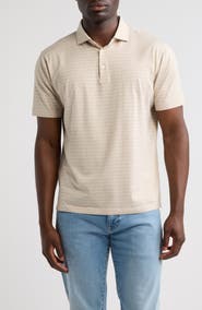 Peter Millar Crown Crafted Excursionist Flex Pinstripe Polo