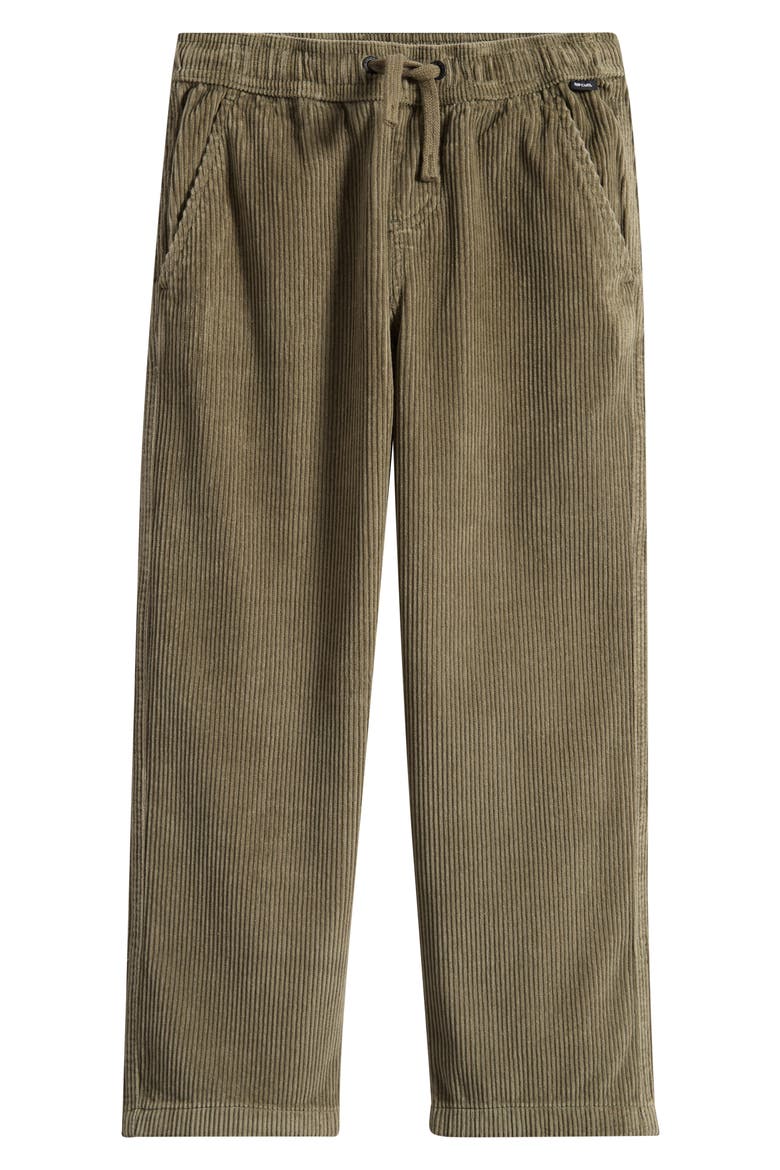 Kids' Surf Corduroy Pants, Main, color, SURPLUS GREEN