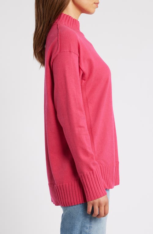 Caslon ® Mock Neck Tunic Sweater