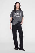 ANINE BING Cade Los Angeles University Tee