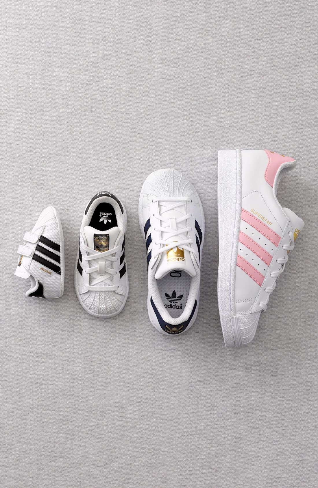 adidas Superstar Sneaker, Alternate, color, White/ Black
