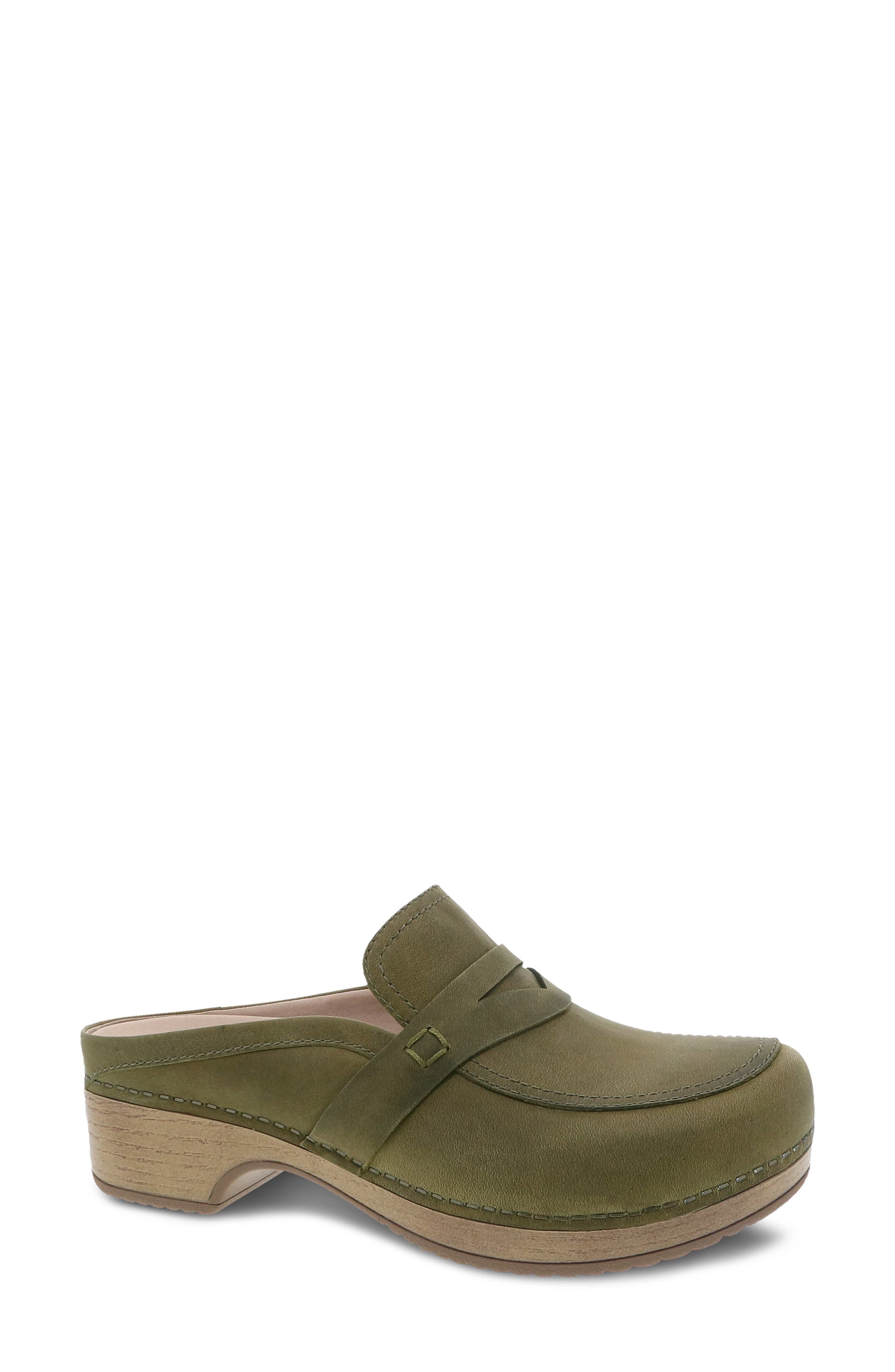 Bel Loafer Mule, Main, color, GREEN