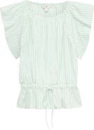 M&S Variegated Stripe Cotton Top