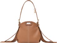 maje Miss M micro stitched leather bag