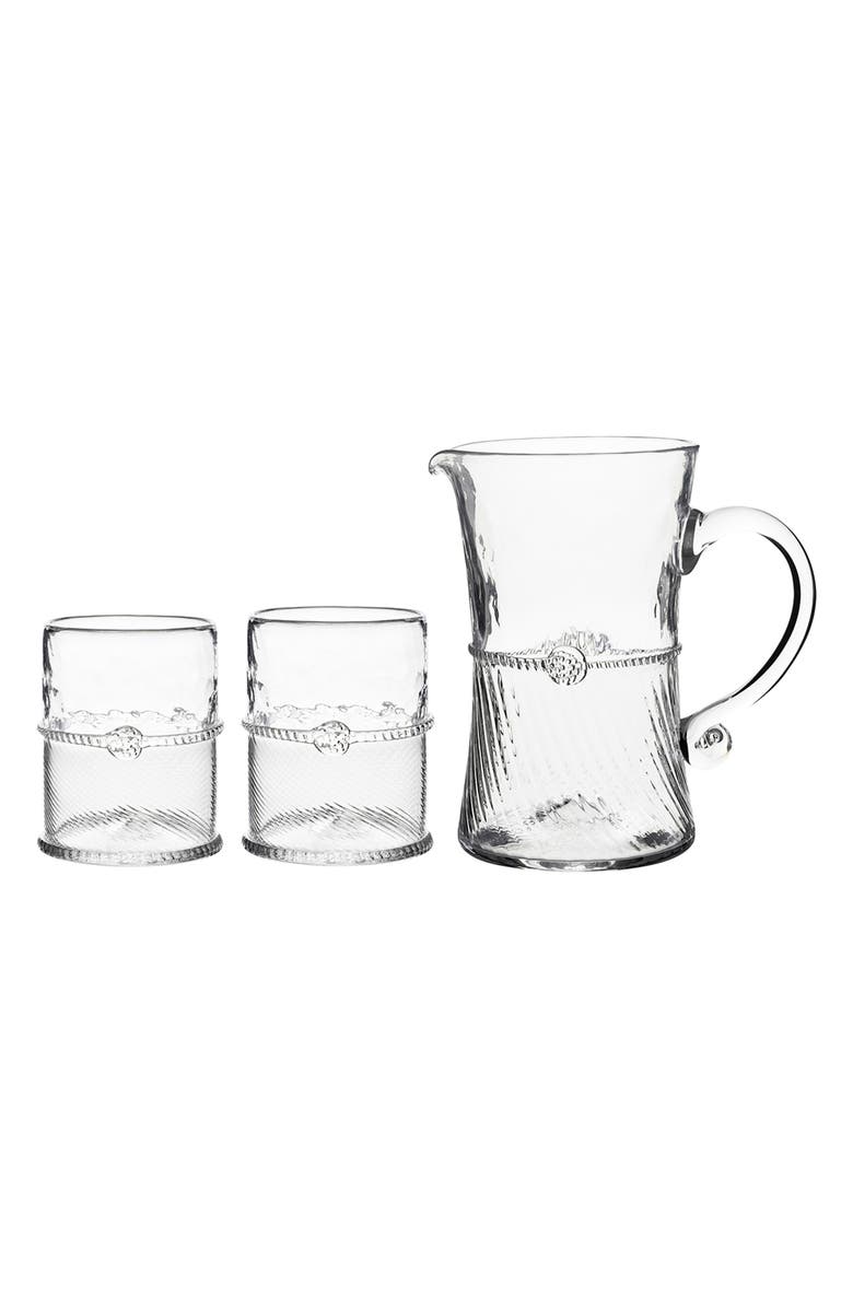 Juliska Graham Glass & Pitcher Set, Main, color, 