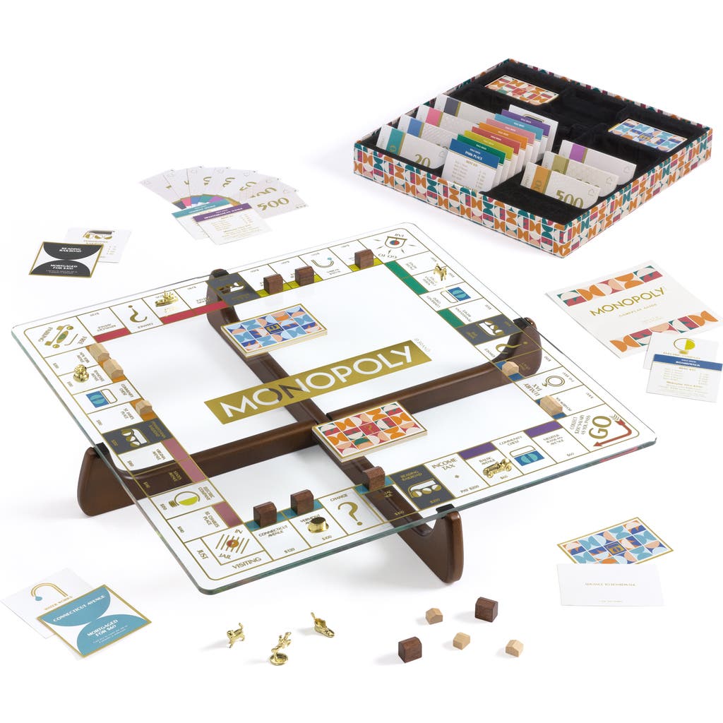 WS Game Company Monopoly Prisma Glass Edition in Transparent  product