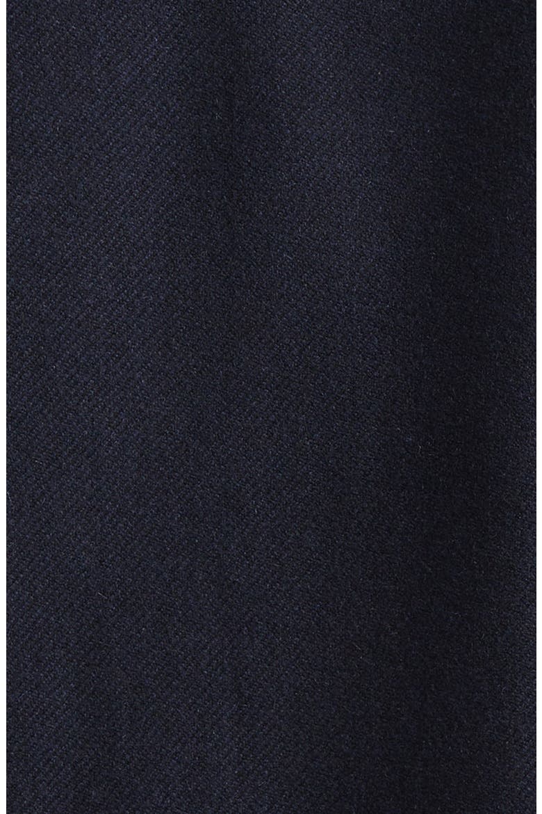 Yak Hair & Virgin Wool Overshirt, Alternate, color, NAVY