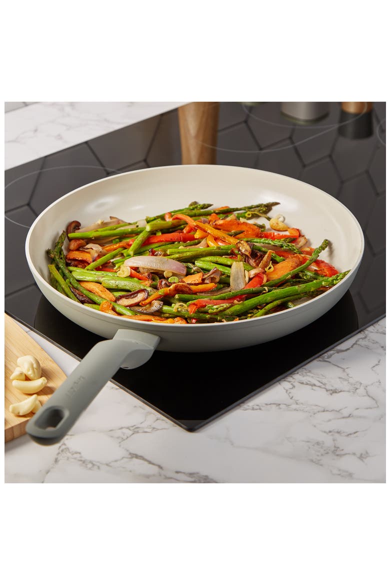 Leo Balance Nonstick 12" Frying Pan, Alternate, color, MOON MIST