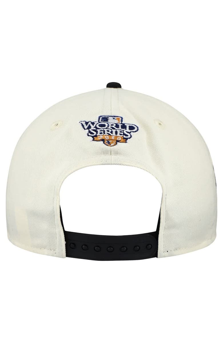 New Era Men's New Era  Cream/Black San Francisco Giants World Series 9FORTY M-Crown A-Frame Adjustable Hat, Alternate, color, Cream