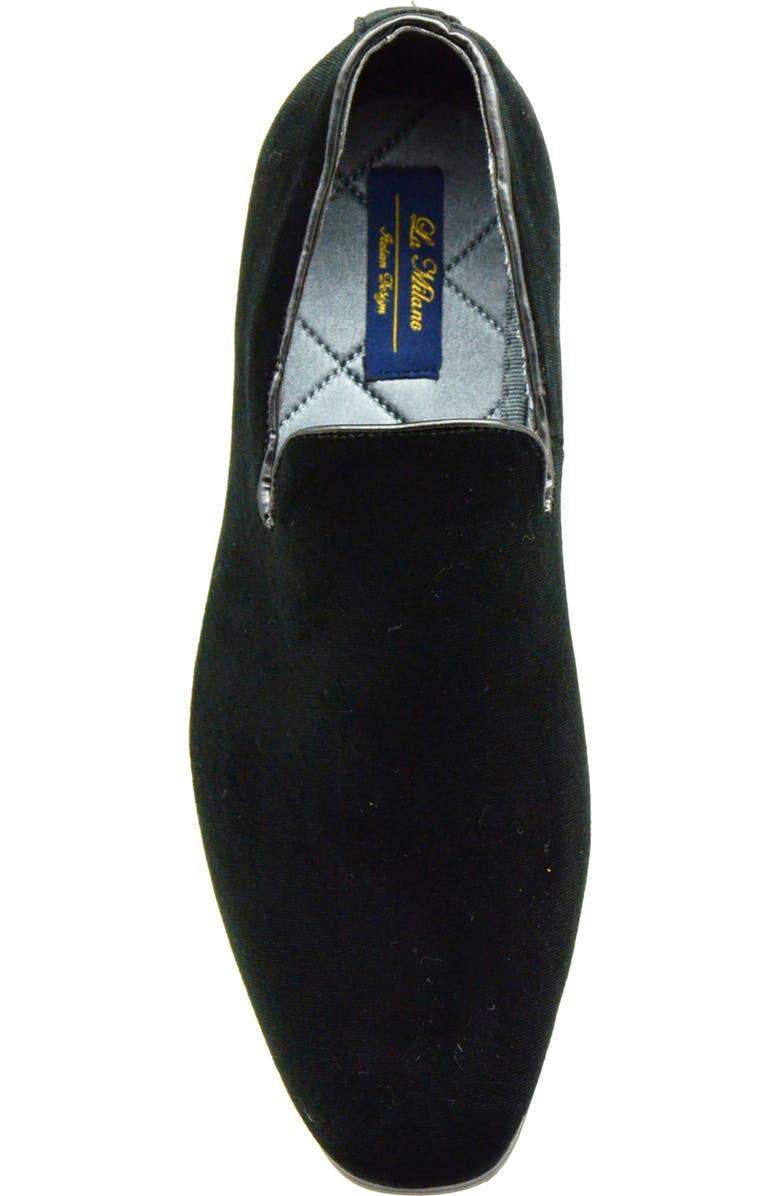 La Milano Alex Velvet Loafer, Alternate, color,
