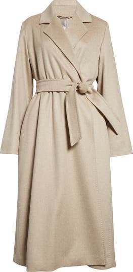 高級感あふれる★MaxMara★Fornovo Max Mara Fornovo Wool & Cashmere Belted Coat | Nordstrom