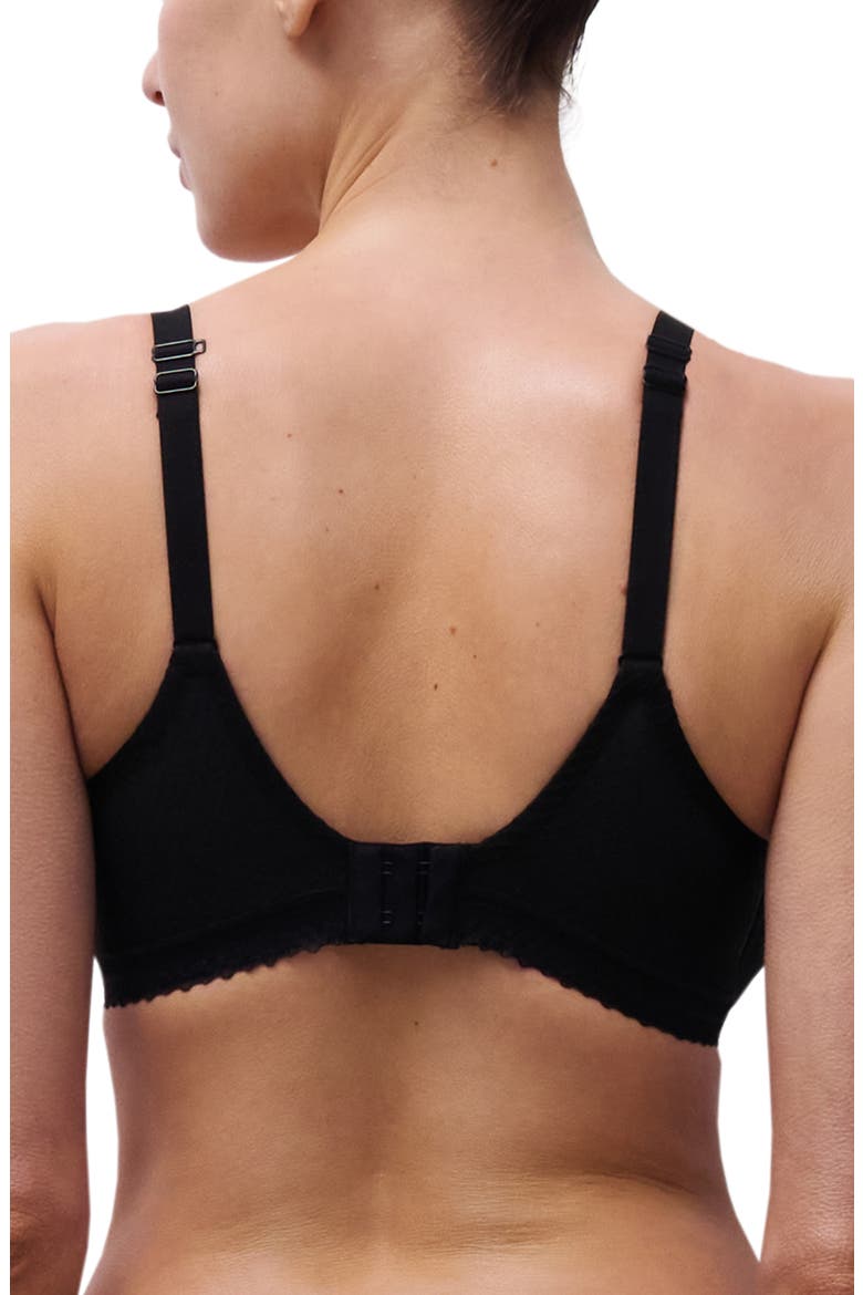 Lightweight Underwire T-Shirt Bra, Alternate, color, BLACK